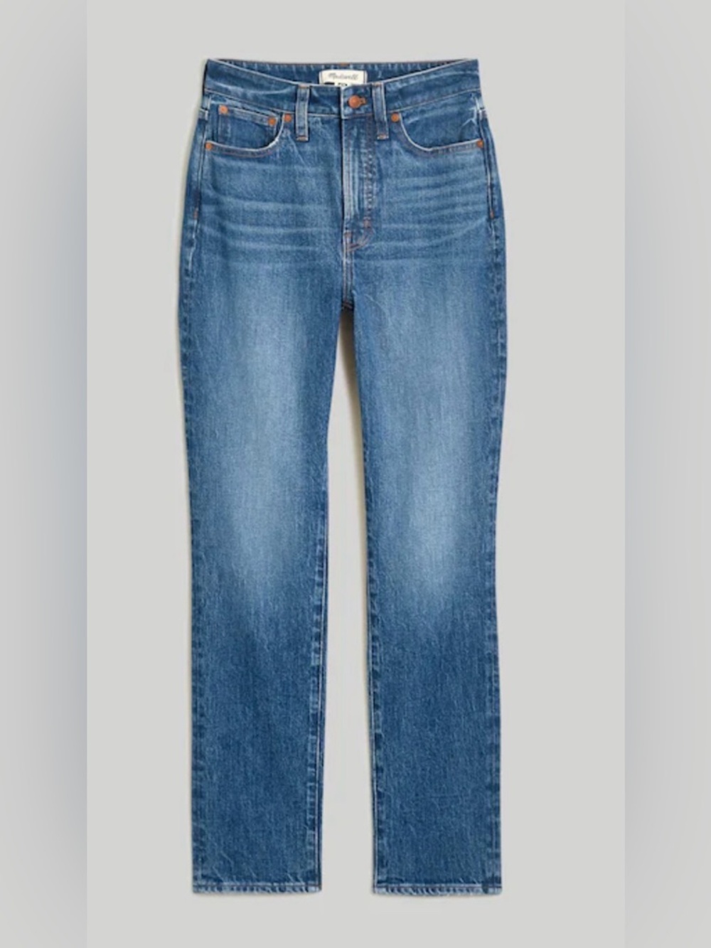Madewell The Perfect Vintage High Rise Straight Jean – Decatur Wash – Size 26